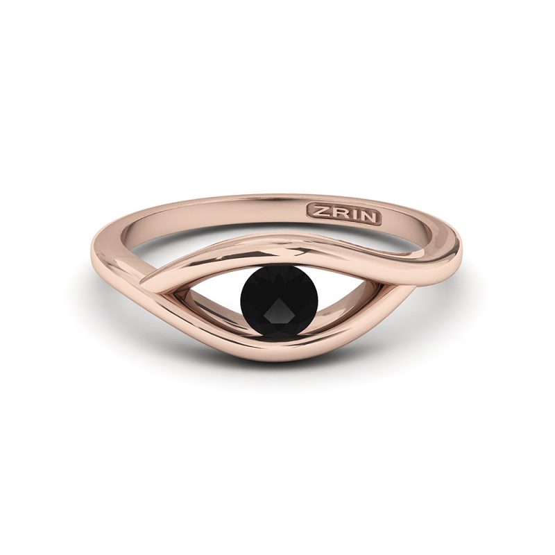 Zaručnički prsten ZRIN model 009-3 Crveno zlato