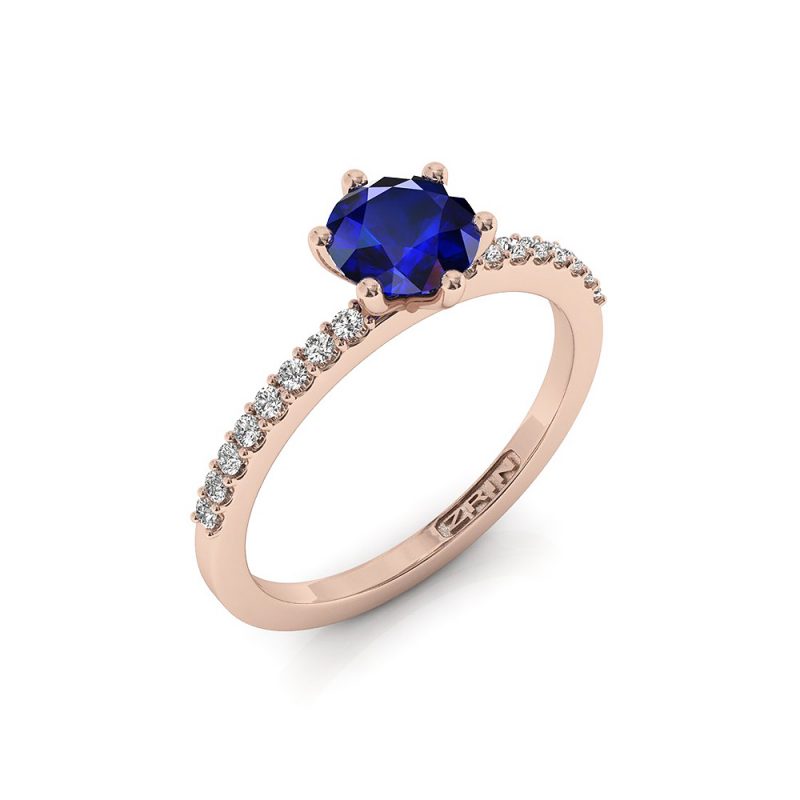Zaručnički prsten ZRIN model 724 Crveno zlato