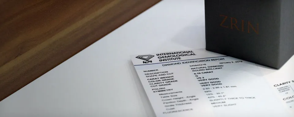Certificirani dijamanti
